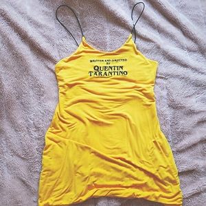Yellow Tarantino Bodycon Dress